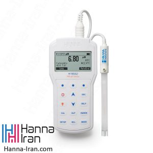 pH متر پرتابل شیر HI98162 کمپانی هانا
