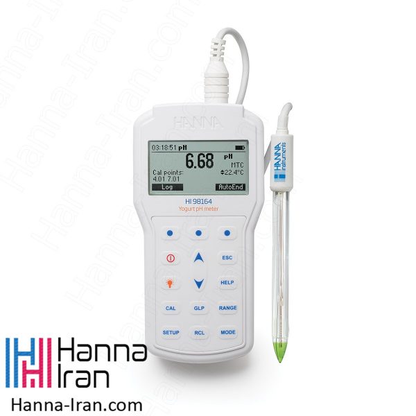 pH متر پرتابل ماست HI98164 کمپانی هانا