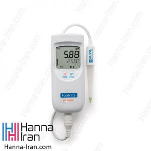 سفارش pH متر پرتابل مواد غذایی HI99161 نمایندگی انحصاری هانا