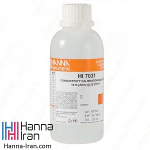 محلول کالیبراسیون EC هانا مدل HI7031